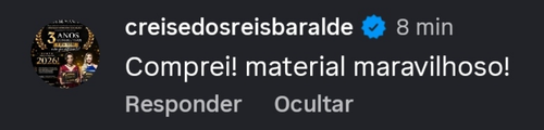 Depoimento Creise