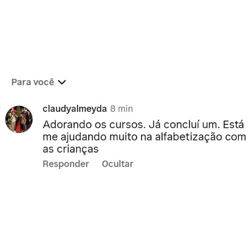 Depoimento de Claudy Almeyda